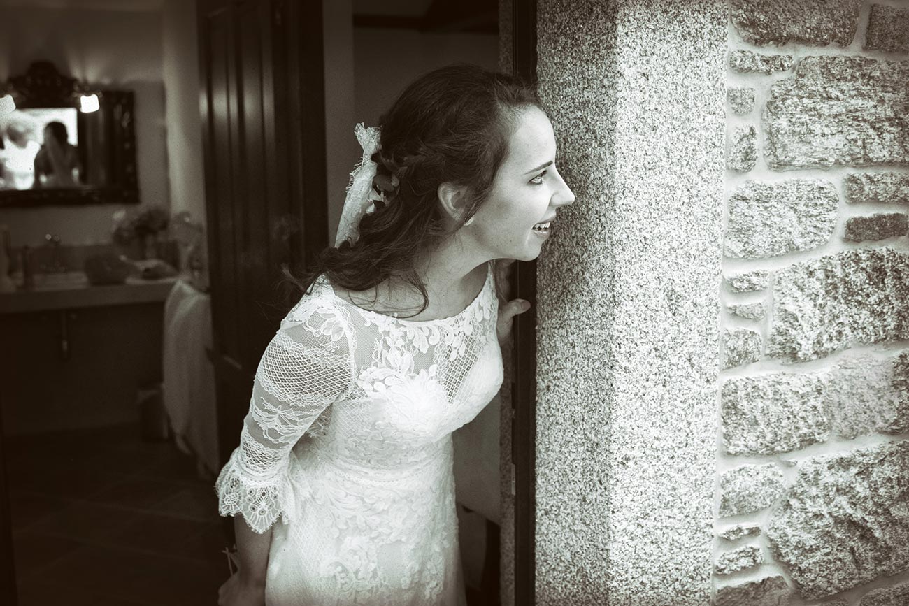 Novia esperando el día de su boda