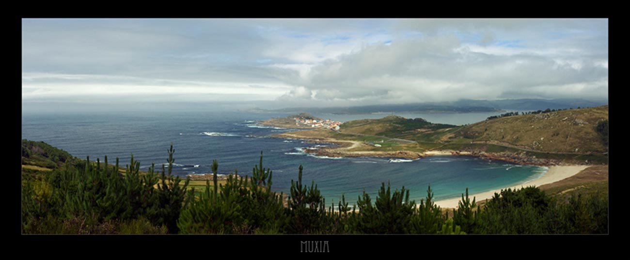 Fotografía de paisaje de costa de Muxía (A Coruña)